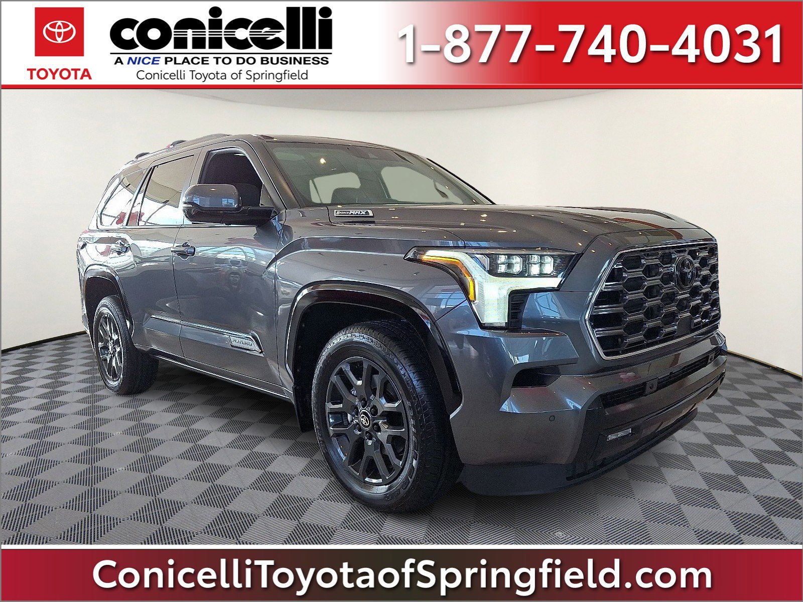 New 2026 Toyota Sequoia Platinum