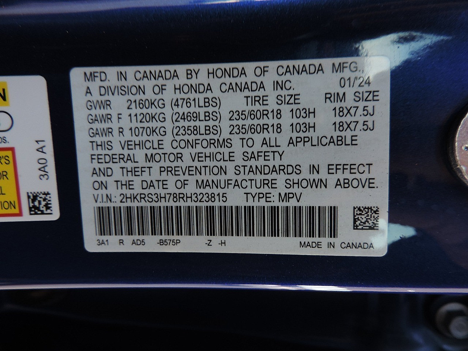 Used 2024 Honda CR-V EX-L image 15