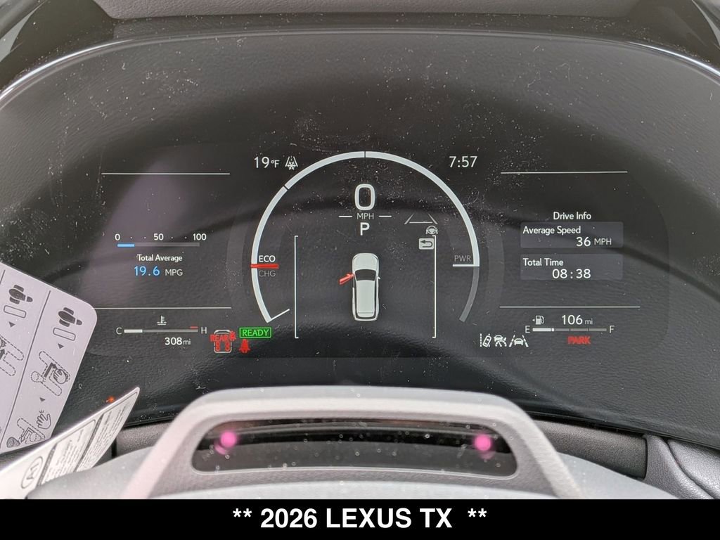 New 2026 Lexus TX 500h AWD w/ Technology Package image 15