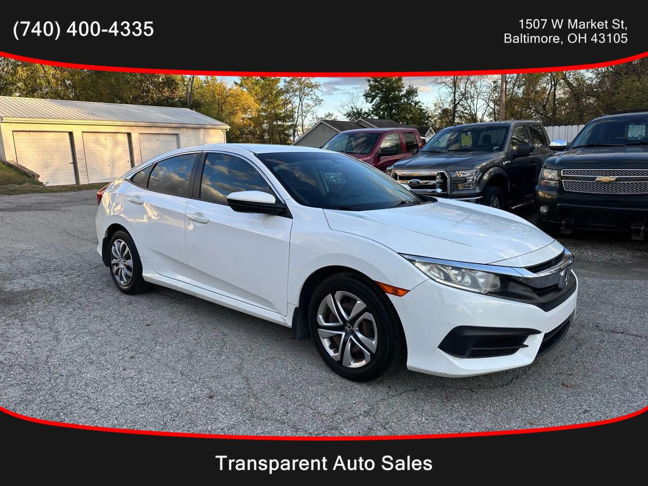 Used 2016 Honda Civic LX image 3