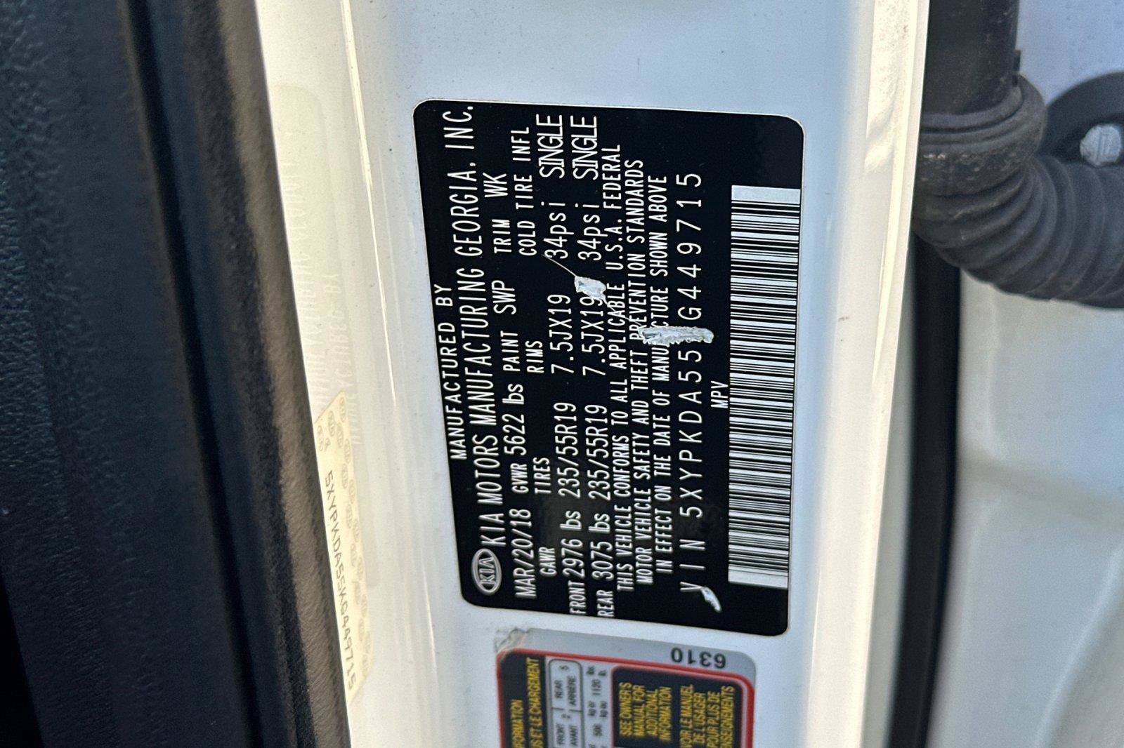 Used 2019 Kia Sorento SX AWD/4WD image 30