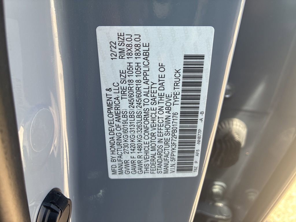 Used 2023 Honda Ridgeline RTL-E image 29