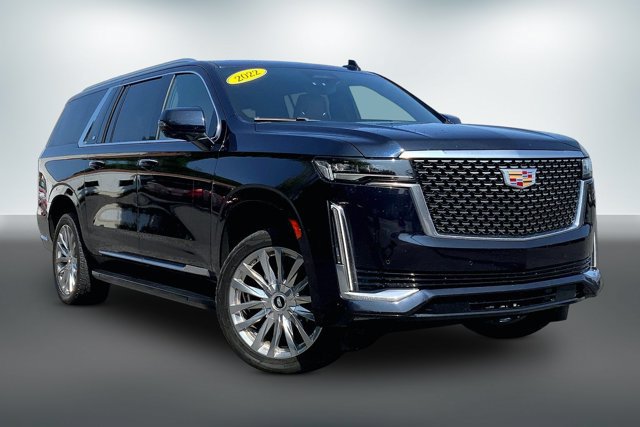 Used 2022 Cadillac Escalade ESV Premium Luxury w/ Performance Package AWD/4WD video 1