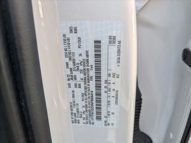 Used 2022 Ford F150 Lariat w/ Equipment Group 502A High image 22