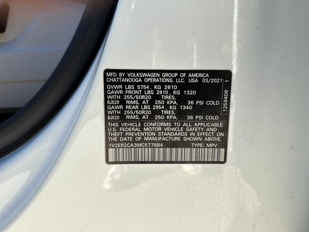 Used 2021 Volkswagen Atlas SEL image 30