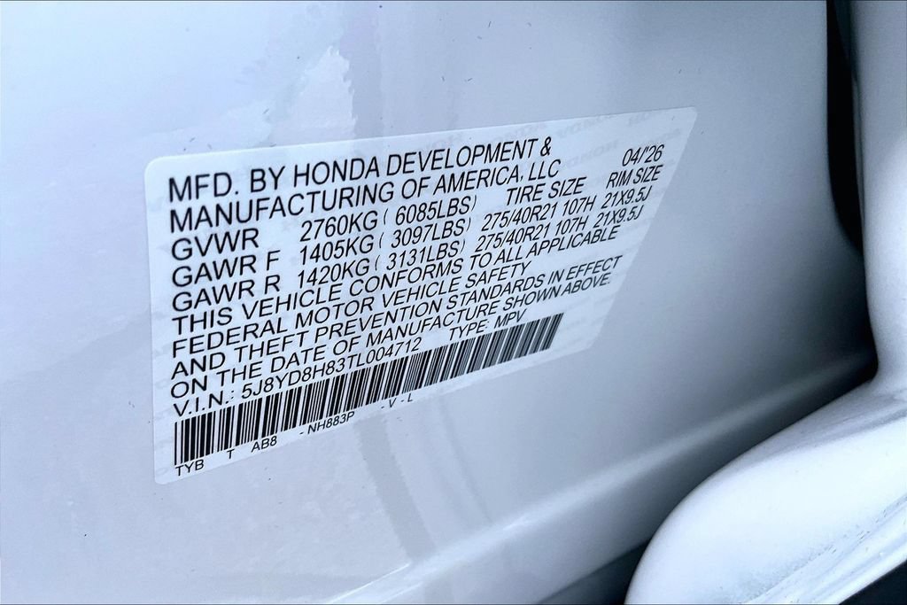 New 2026 Acura MDX Type S AWD/4WD image 29