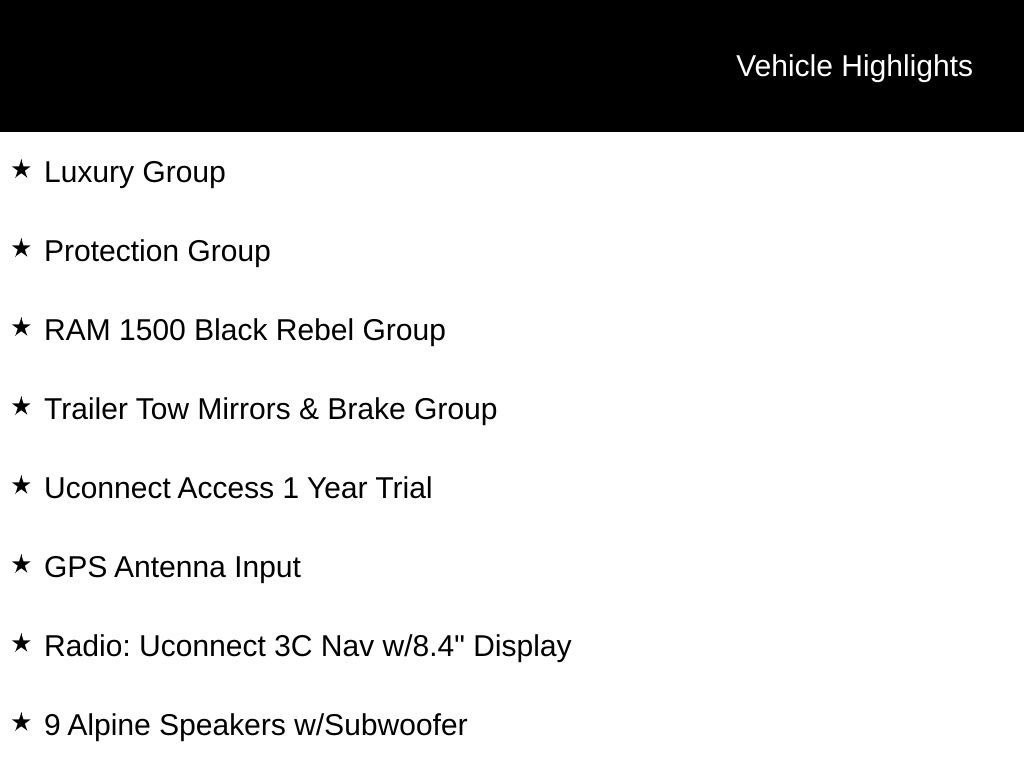 Used 2017 RAM 1500 Rebel w/ Luxury Group image 16