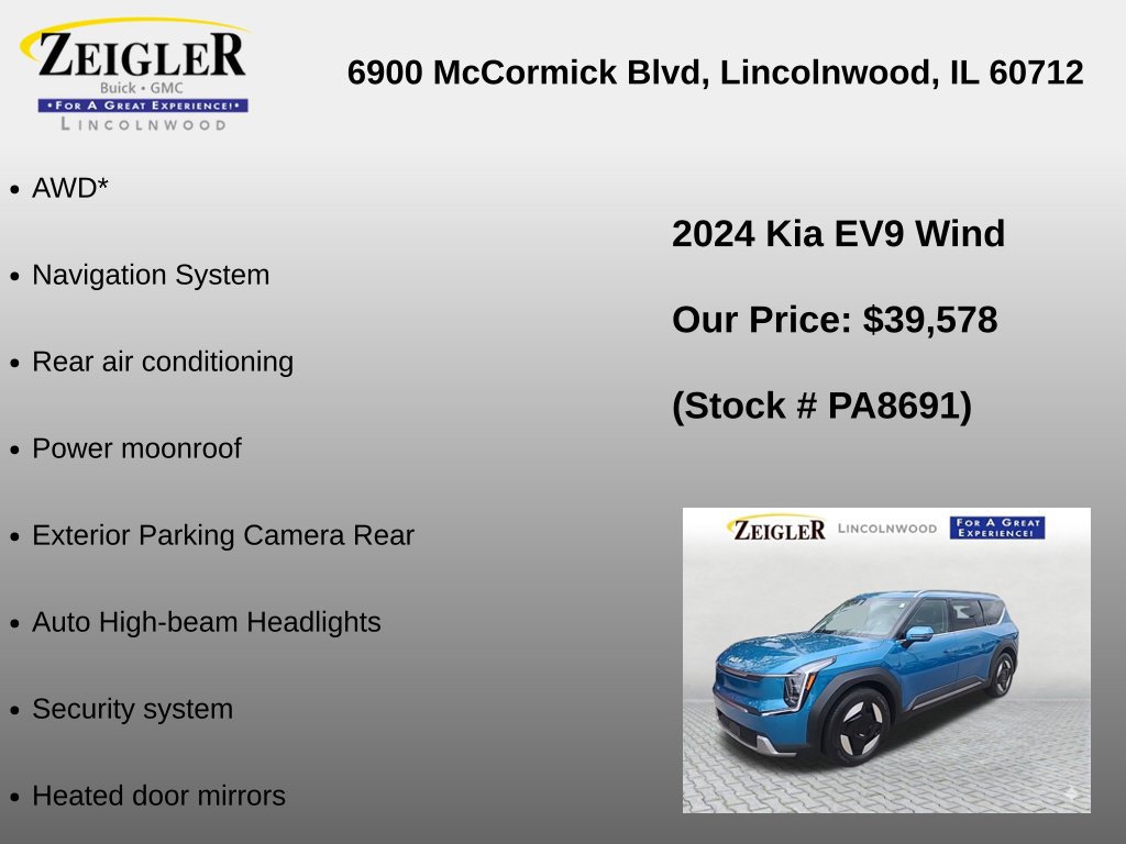 Used 2024 Kia EV9 Wind AWD/4WD image 6