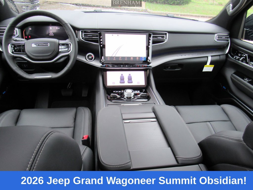 New 2026 Jeep Grand Wagoneer Summit w/ Rear Seat Video Group I AWD/4WD image 13