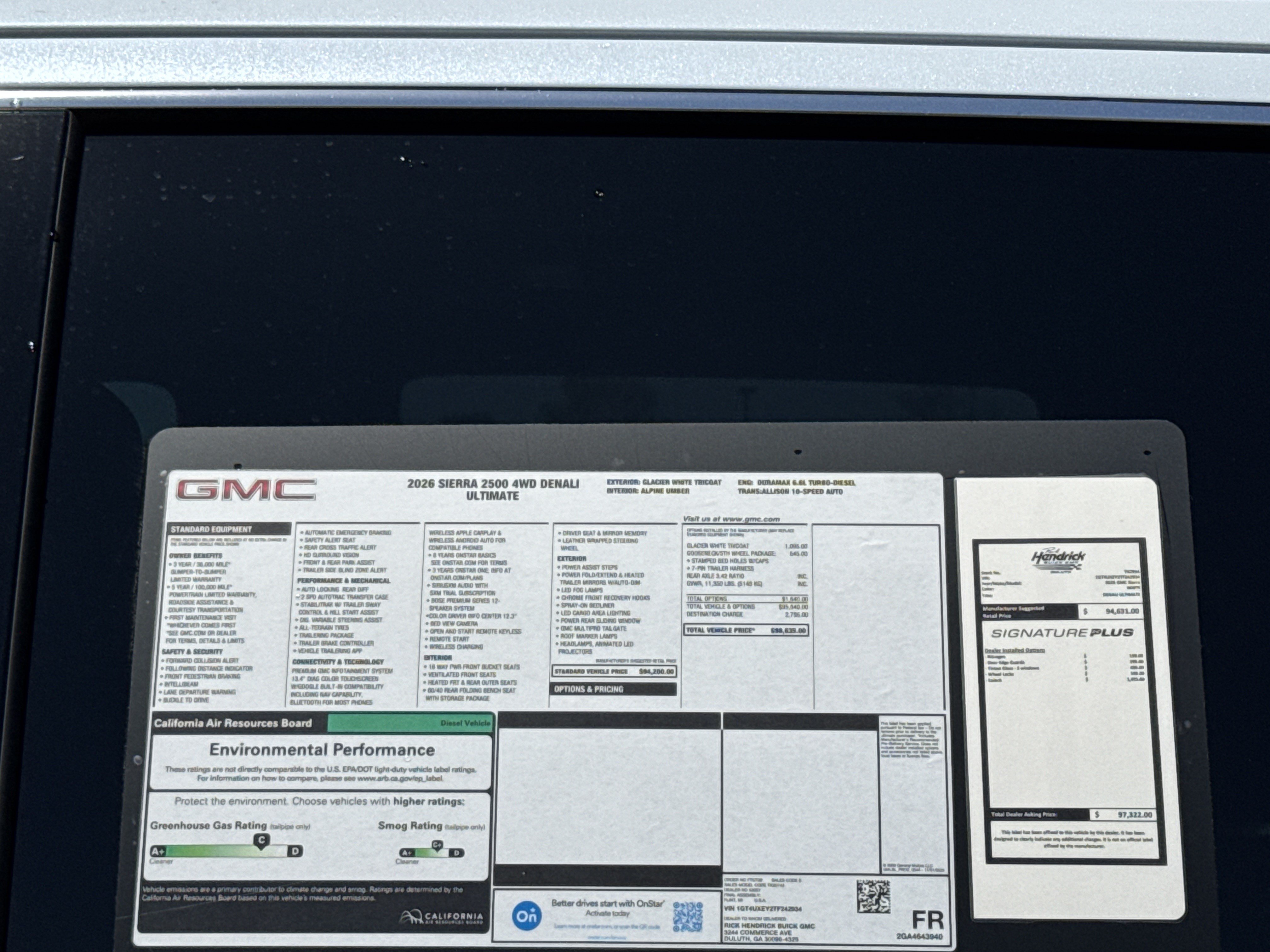 New 2026 GMC Sierra 2500 Denali Ultimate AWD/4WD image 39