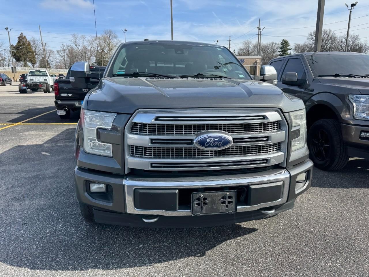 Used 2017 Ford F150 Platinum w/ Max Trailer Tow Package AWD/4WD image 3