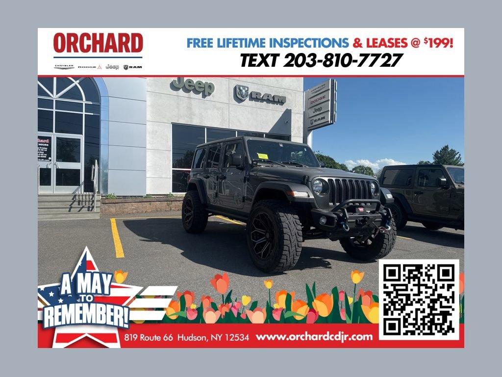 Used 2021 Jeep Wrangler Unlimited Sport AWD/4WD 360° Tour