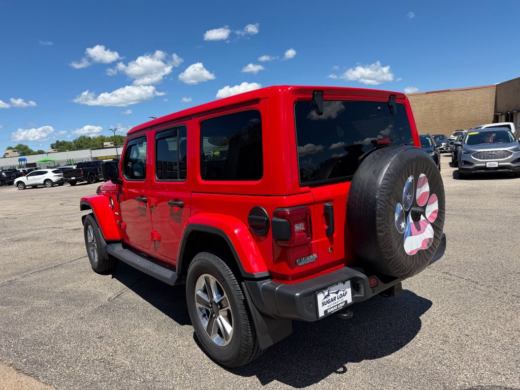 Used 2018 Jeep Wrangler Unlimited Sahara w/ Safety Group AWD/4WD image 6