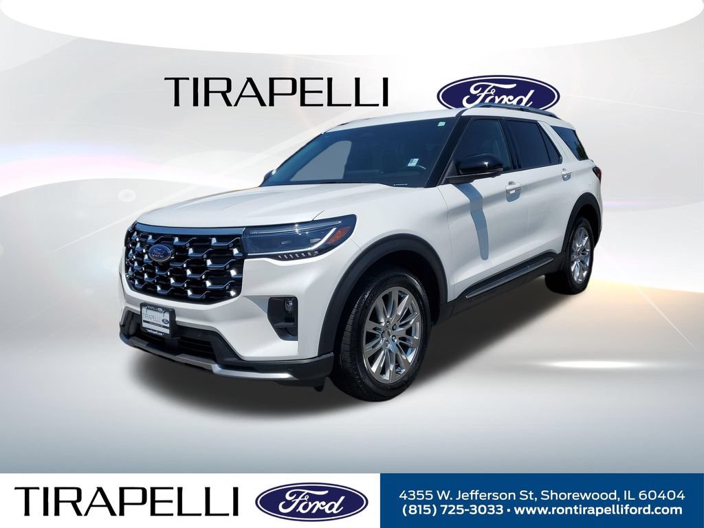 New 2025 Ford Explorer Platinum