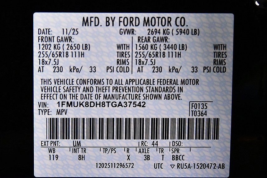 New 2026 Ford Explorer Active image 11