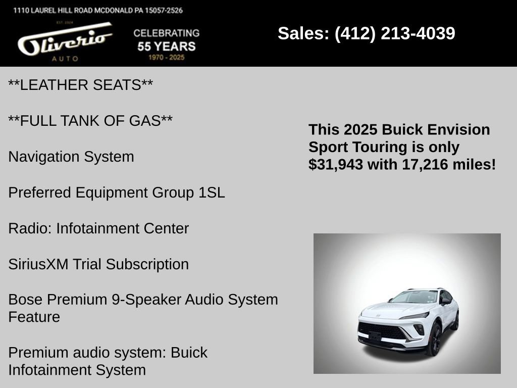 Used 2025 Buick Envision Sport Touring image 5