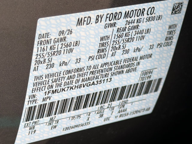 New 2027 Ford Explorer ST-Line RWD image 33