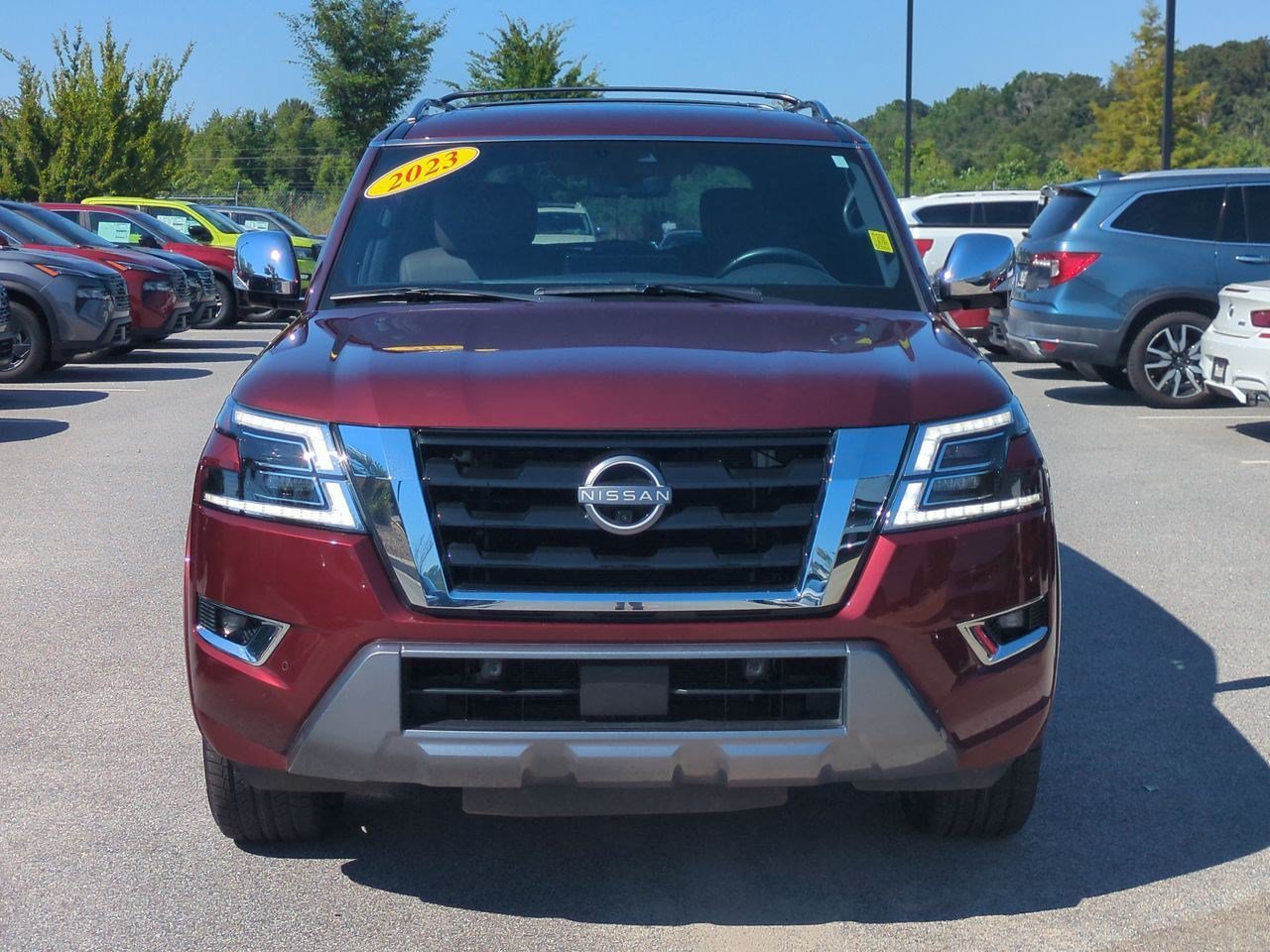 Certified 2023 Nissan Armada Platinum w/ Captain's Chairs Package AWD/4WD image 9