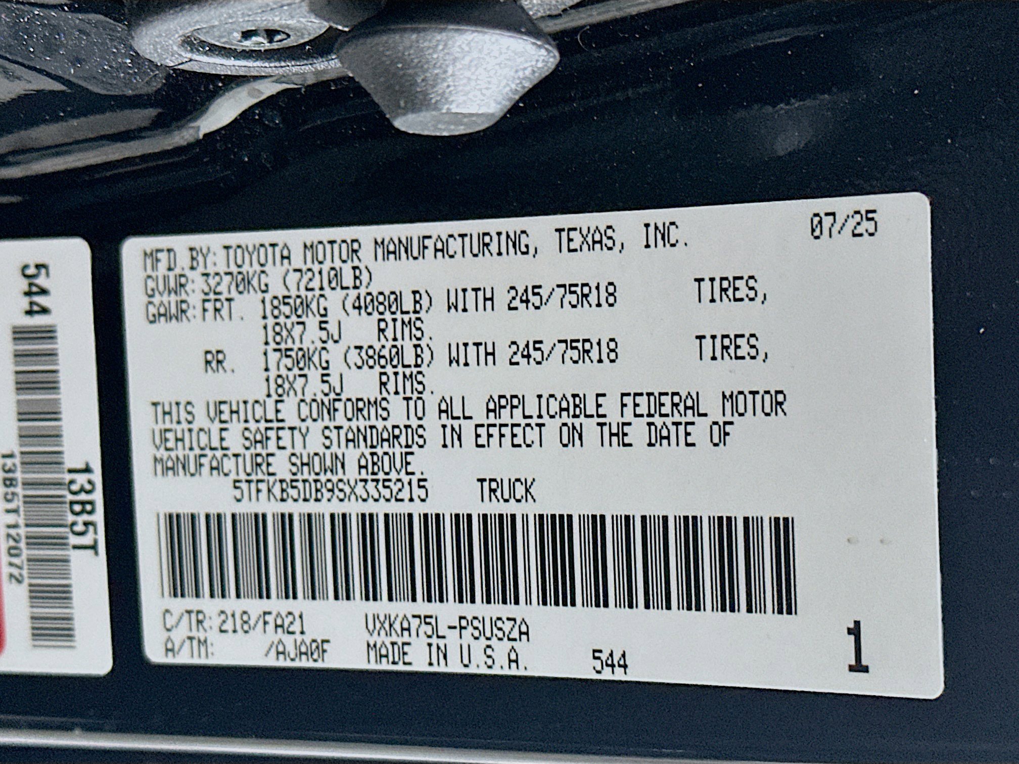 Used 2025 Toyota Tundra SR image 12