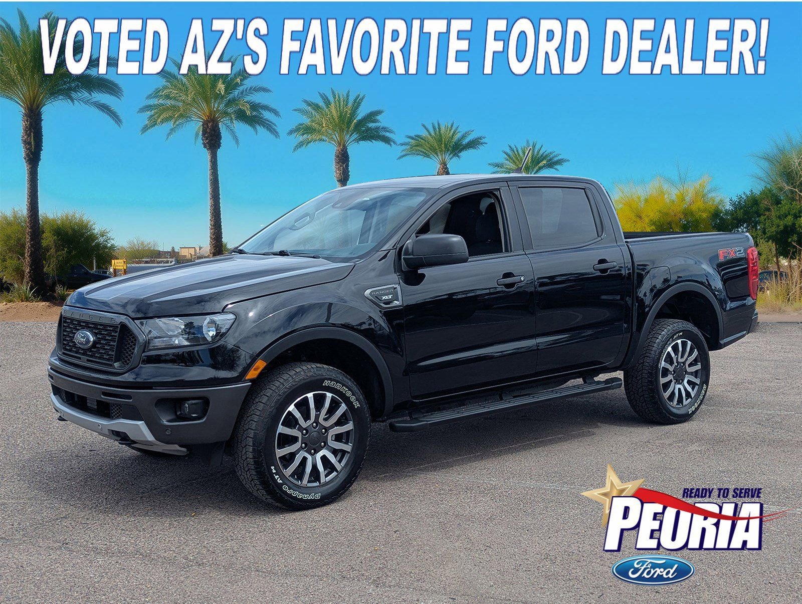 Certified 2023 Ford Ranger XLT w/ Equipment Group 302A High image 1