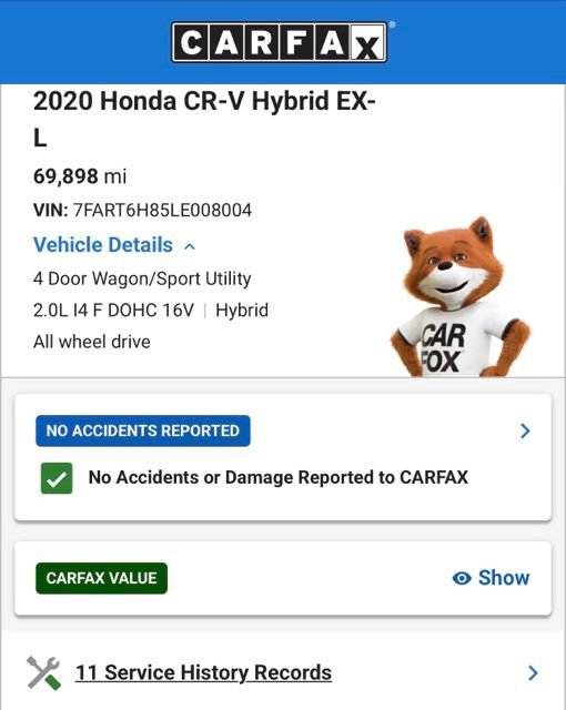 Used 2020 Honda CR-V EX-L image 4