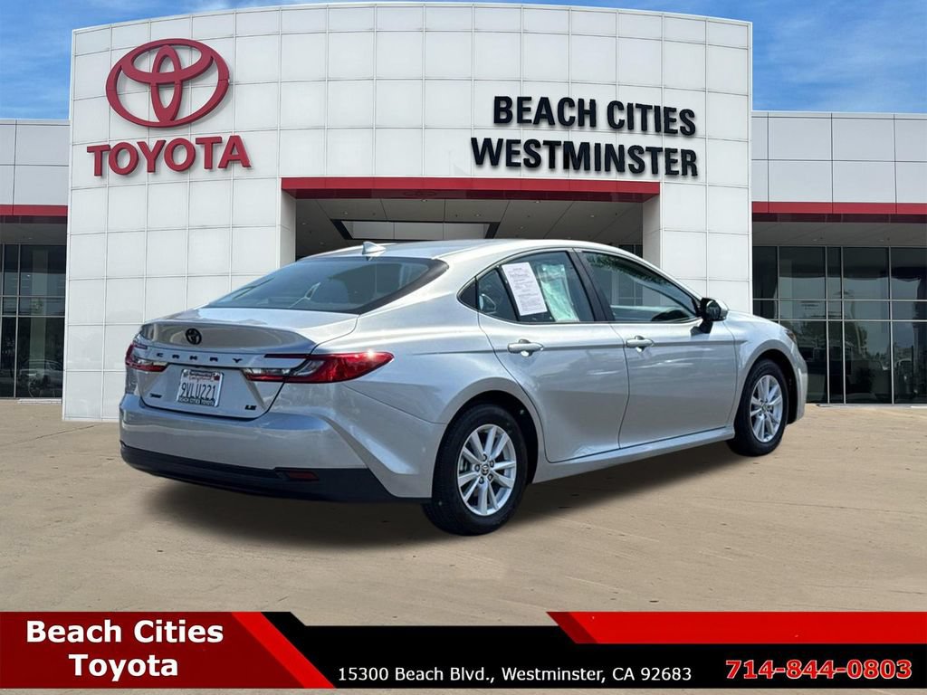 Certified 2025 Toyota Camry LE w/ Convenience Package FWD image 12