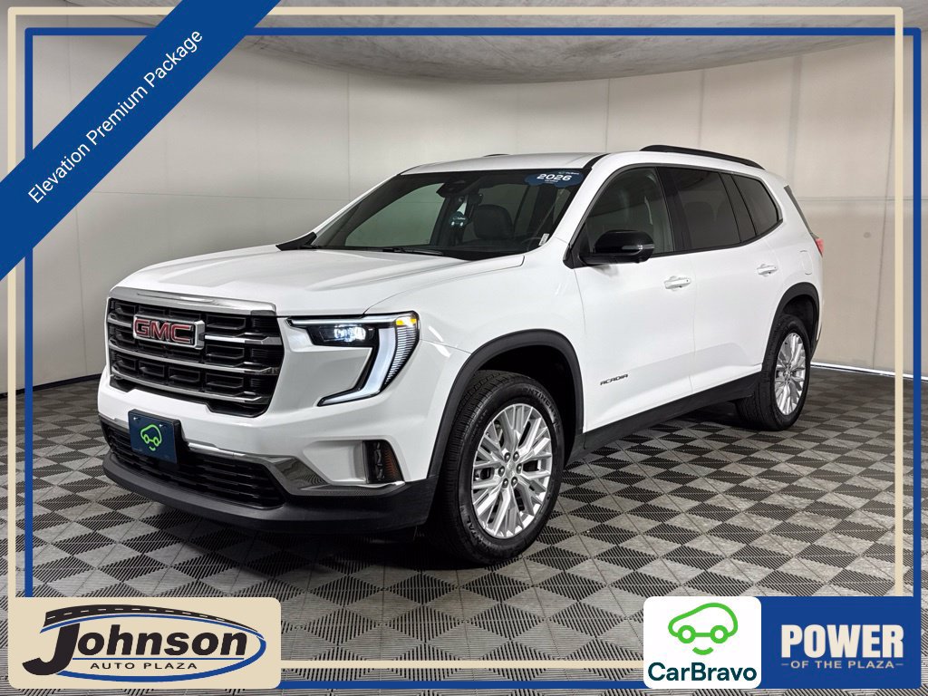 Certified 2026 GMC Acadia Elevation w/ Elevation Premium Package