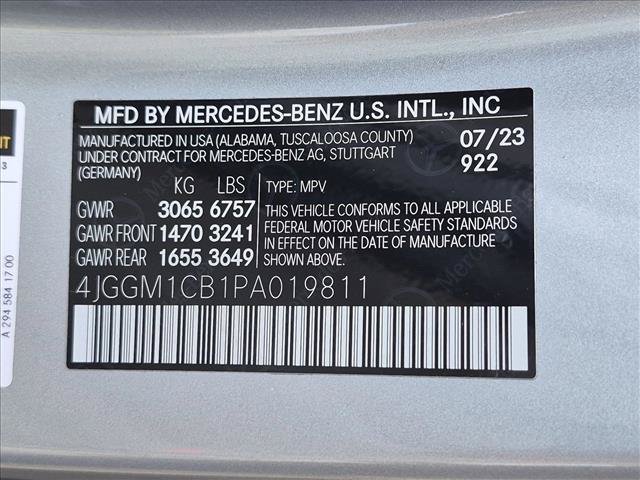 Certified 2023 Mercedes-Benz EQE 350+ 4MATIC SUV image 26