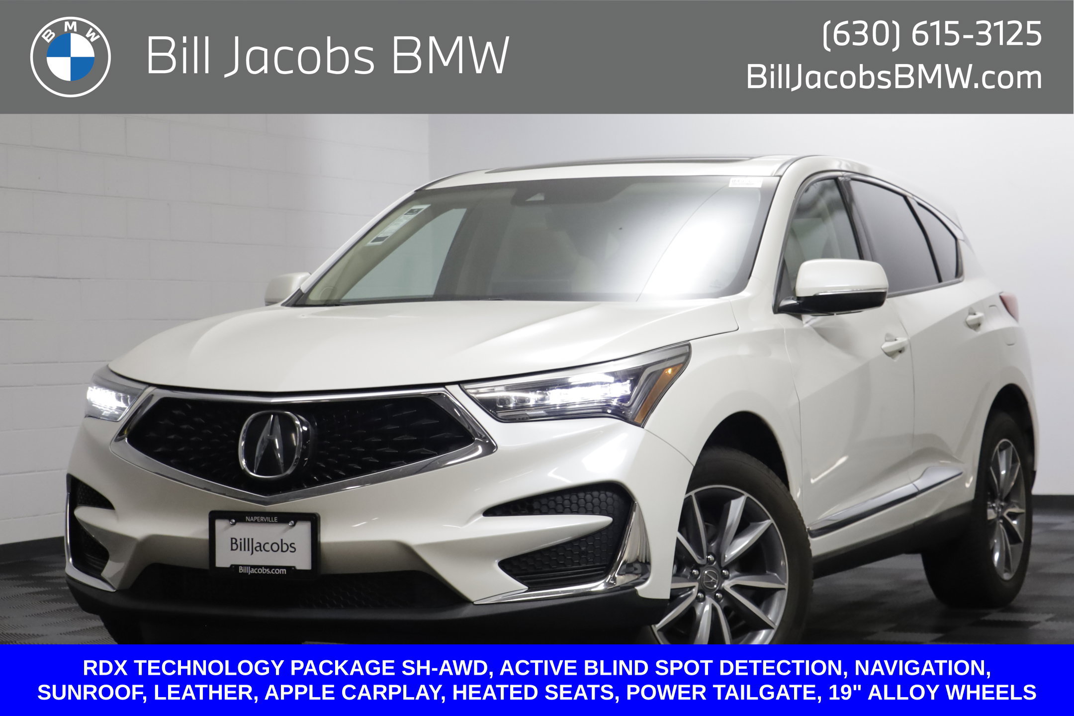 Used 2019 Acura RDX w/ Technology Package AWD/4WD image 1