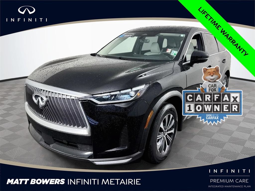 Used 2026 INFINITI QX60 Pure w/ Cargo Package FWD image 1