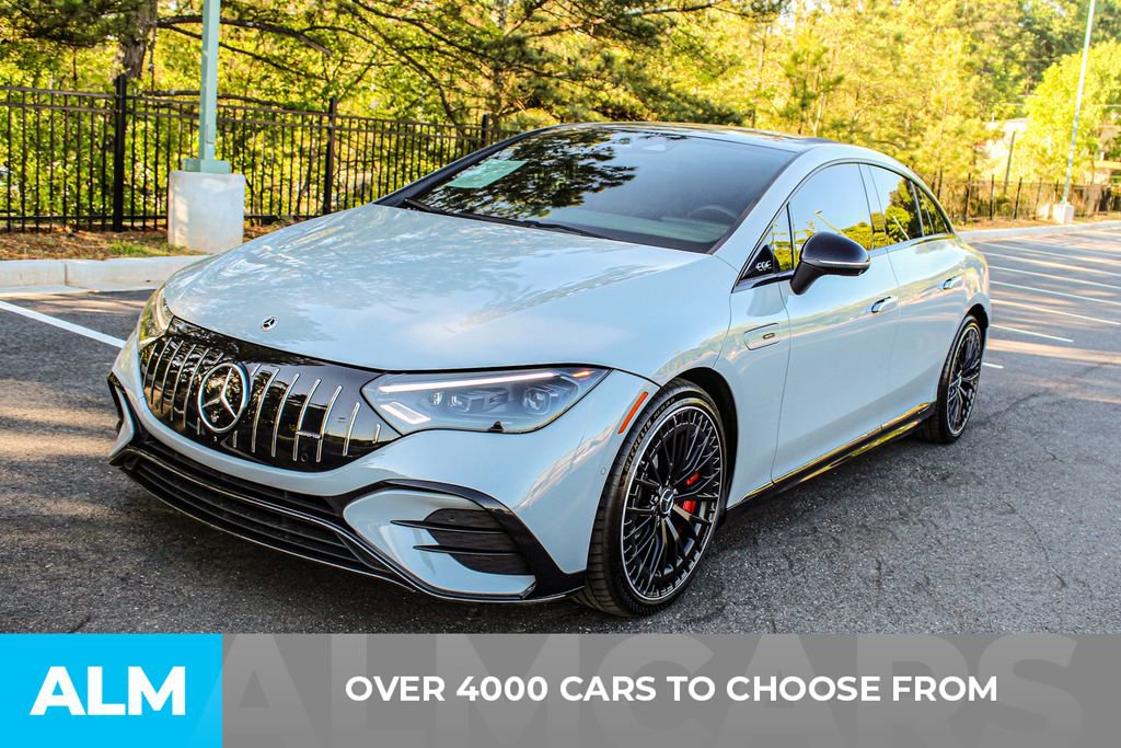 Used 2023 Mercedes-Benz EQE AMG 4MATIC Sedan image 3