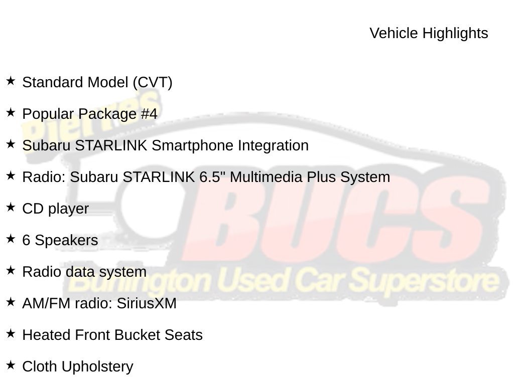 Used 2021 Subaru Crosstrek 2.0i Premium w/ Popular Package #4 AWD/4WD image 11