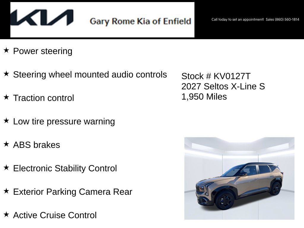Certified 2027 Kia Seltos X-Line S AWD/4WD image 21