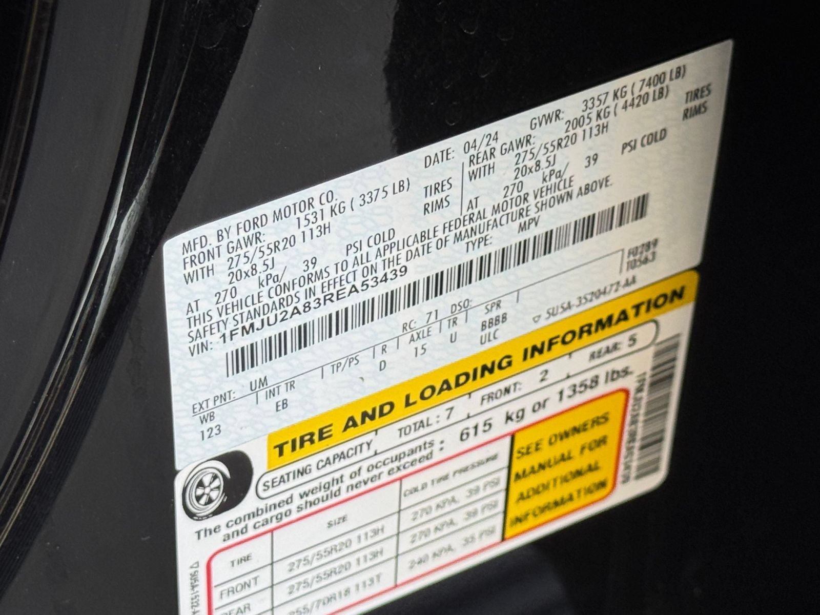 Used 2024 Ford Expedition Limited AWD/4WD image 33