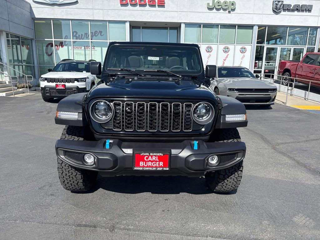 Certified 2025 Jeep Wrangler Unlimited Rubicon 4xe w/ Safety Group AWD/4WD image 2