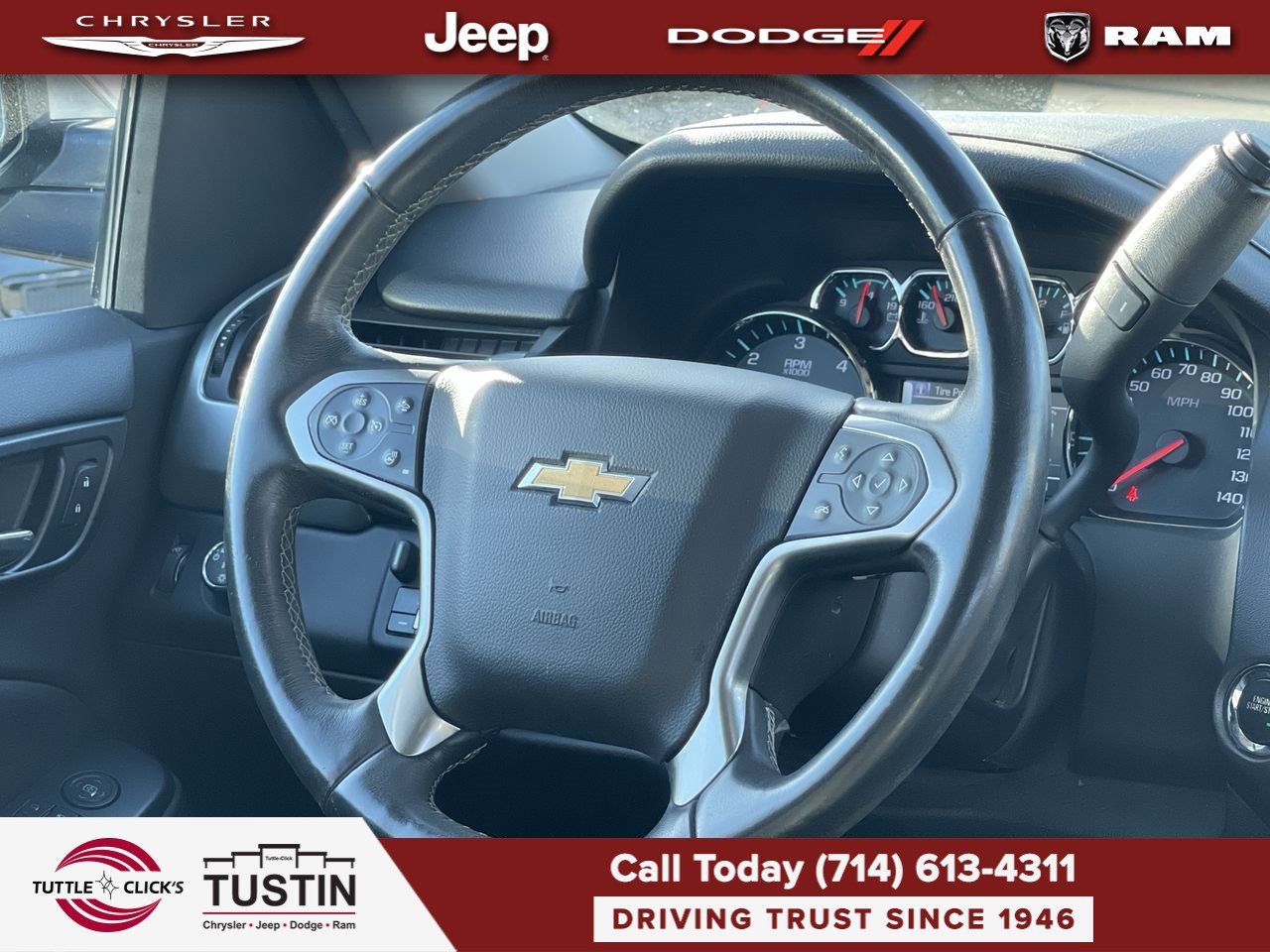 Used 2015 Chevrolet Tahoe LTZ w/ Max Trailering Package RWD image 15