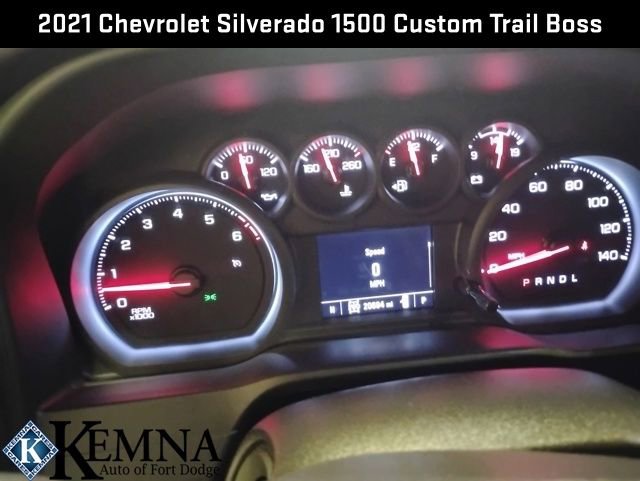 Used 2021 Chevrolet Silverado 1500 Custom Trail Boss image 17