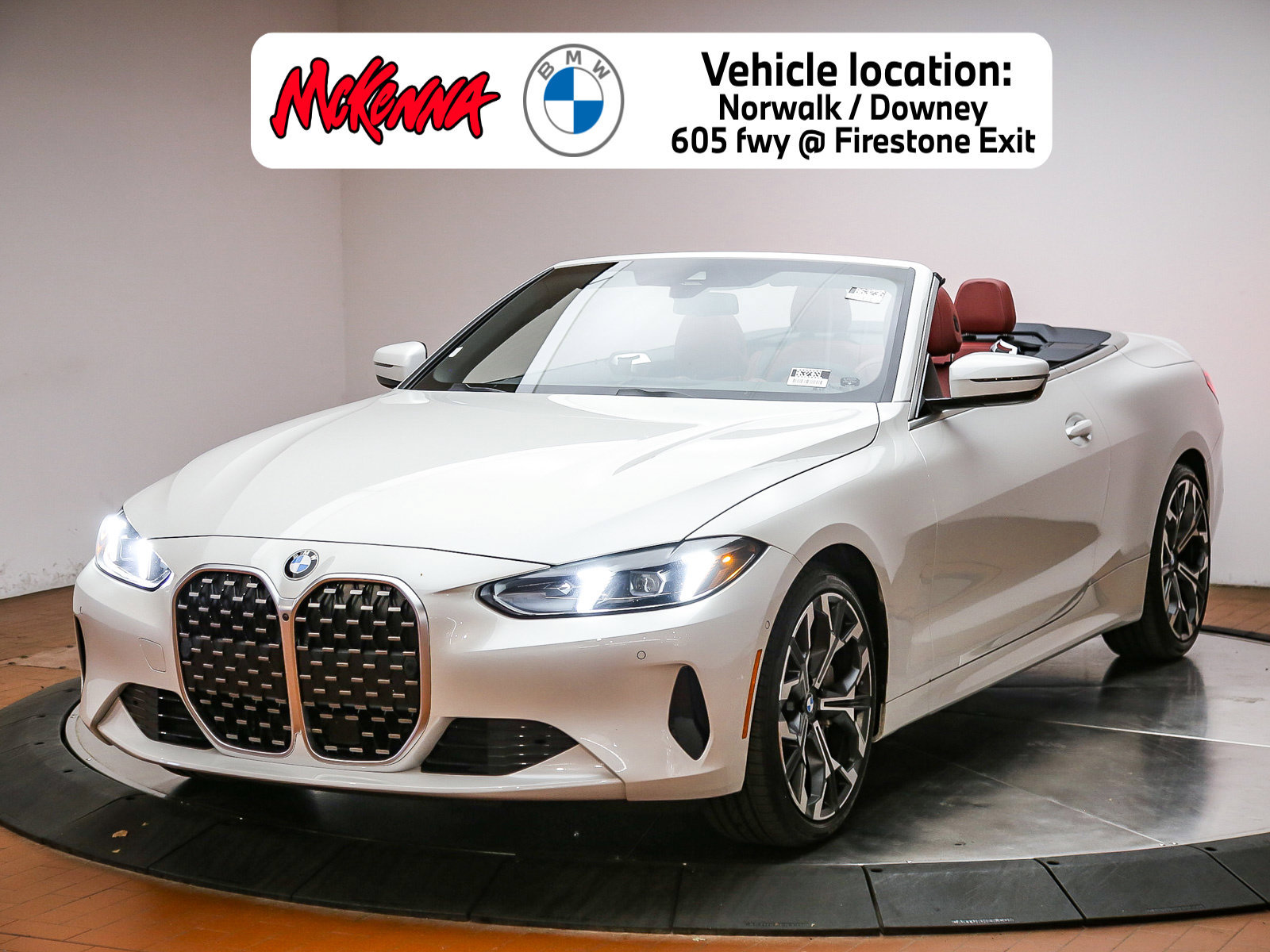 Used 2026 BMW 430i Convertible w/ Parking Assistance Package RWD image 1