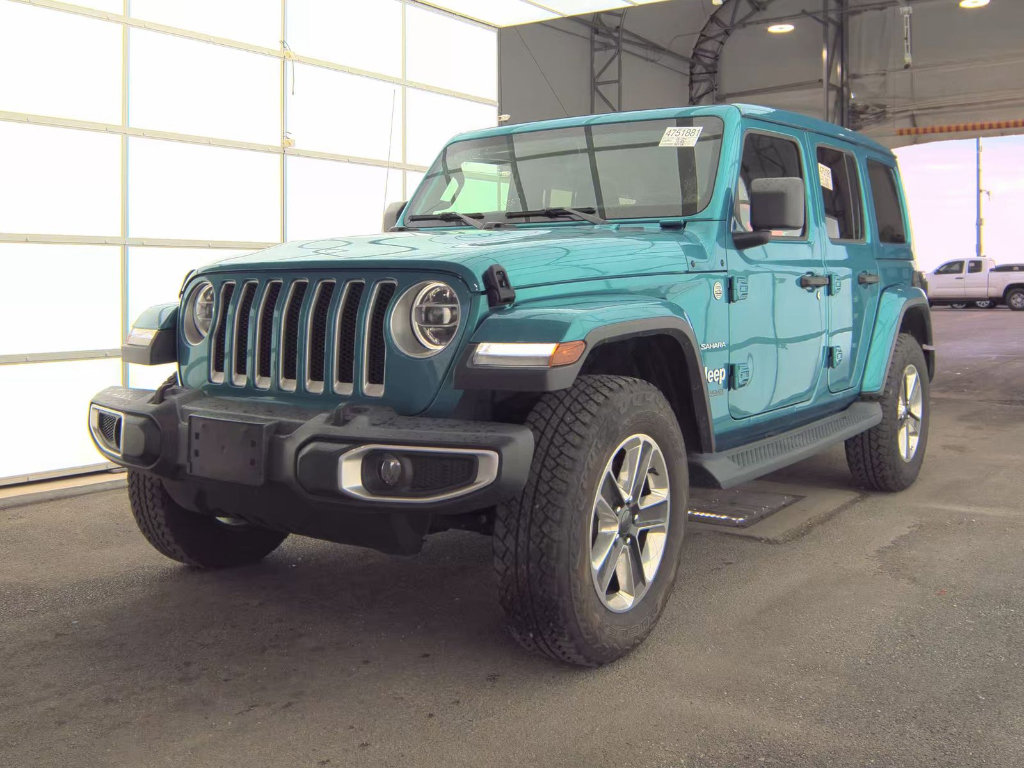 Used 2020 Jeep Wrangler Unlimited Sahara w/ LED Lighting Group AWD/4WD image 1