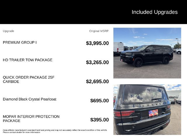 Used 2025 Jeep Wagoneer Series II w/ Premium Group I AWD/4WD image 5
