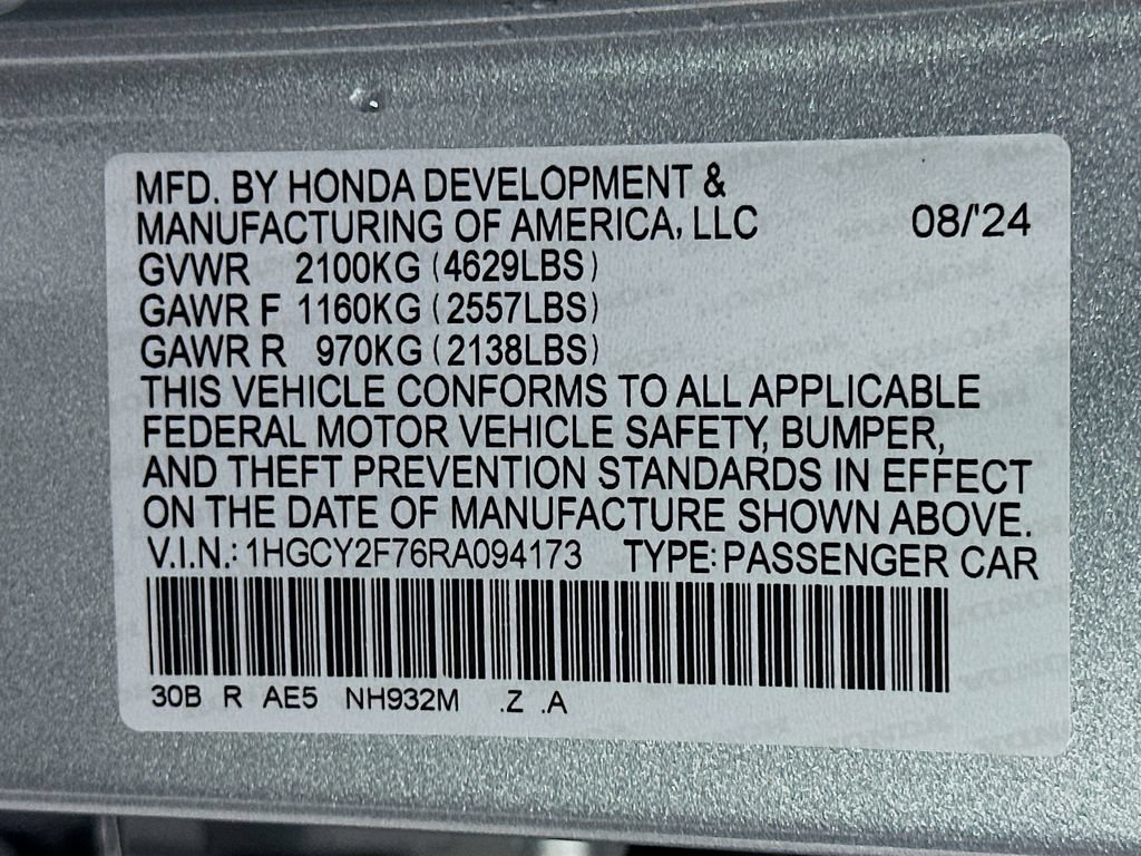 Used 2024 Honda Accord Sport image 31