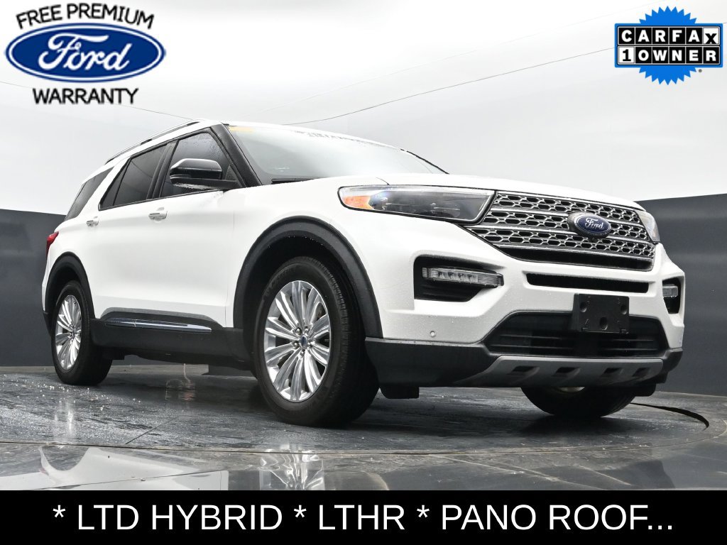 Used 2021 Ford Explorer Limited w/ Hybrid Equipment Group 310A RWD image 21