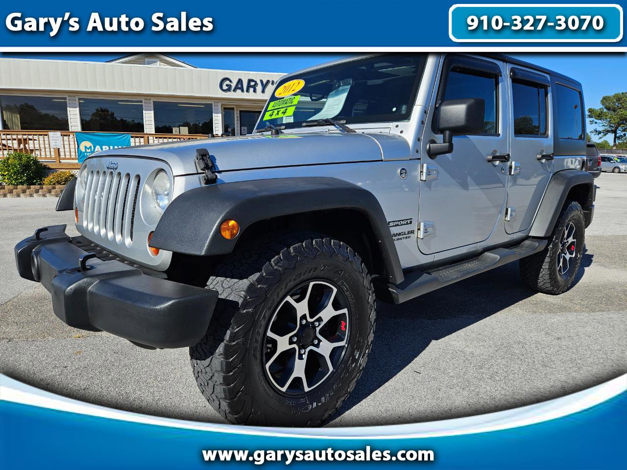 Used 2012 Jeep Wrangler Unlimited Sport image 1