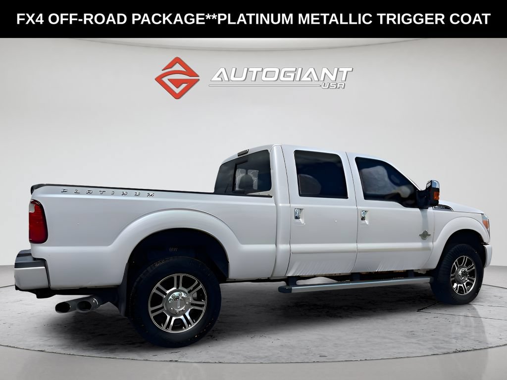 Used 2013 Ford F350 Platinum w/ FX4 Off Road Pkg AWD/4WD image 9