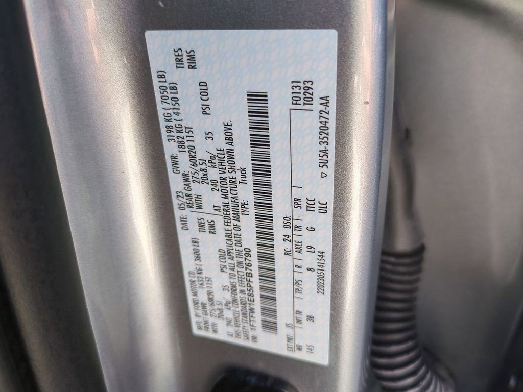 Used 2023 Ford F150 Platinum w/ Equipment Group 701A High image 33