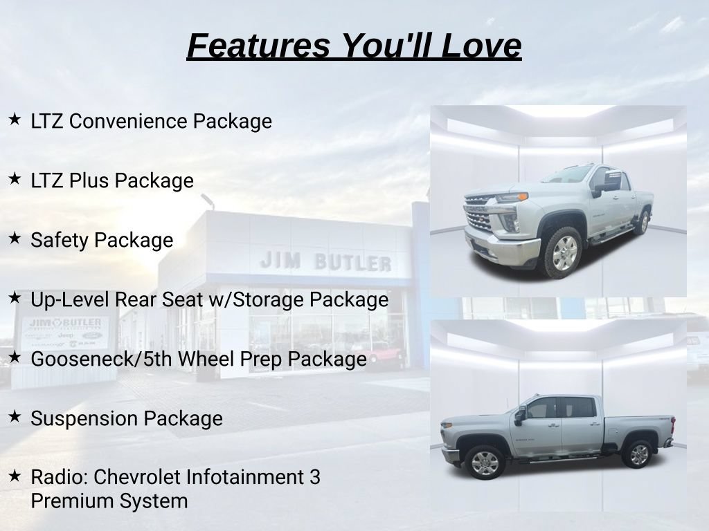 Used 2020 Chevrolet Silverado 3500 LTZ w/ LTZ Plus Package AWD/4WD image 27