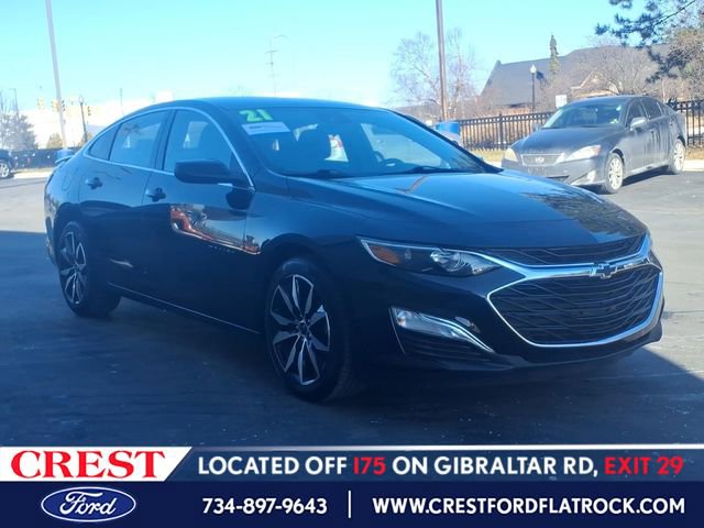 Used 2021 Chevrolet Malibu RS