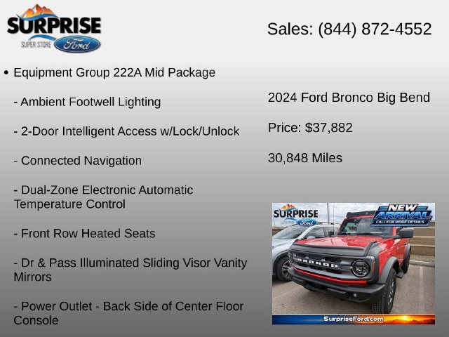 Used 2024 Ford Bronco Big Bend AWD/4WD image 6