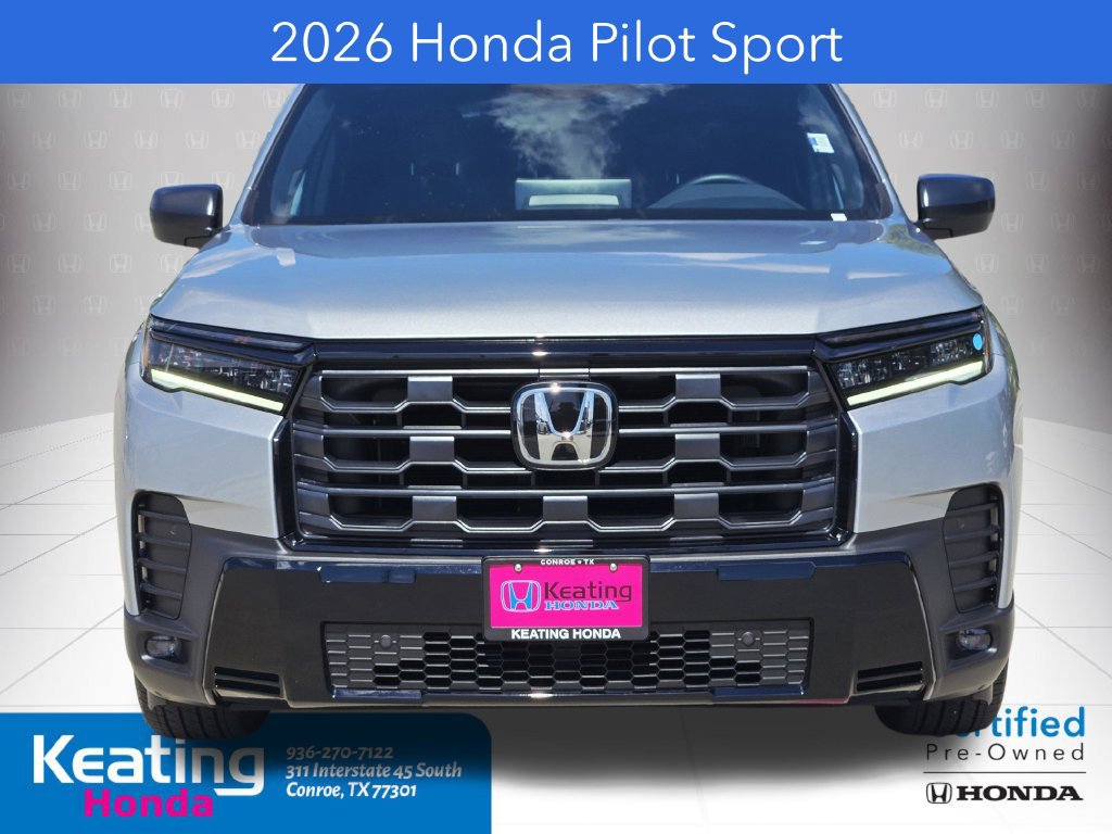 Certified 2026 Honda Pilot Sport image 2