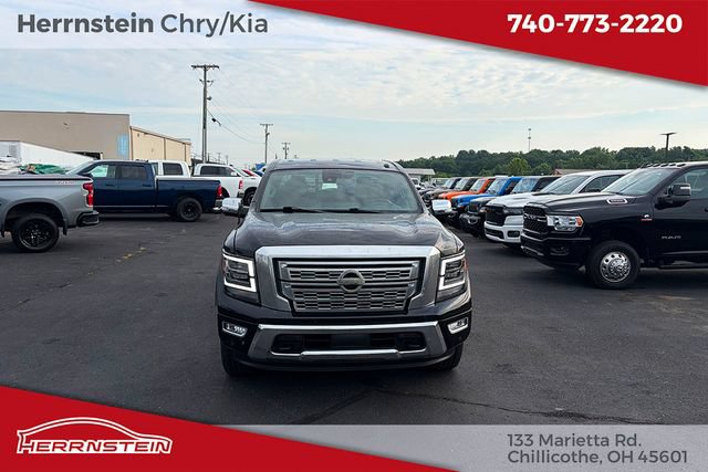 Used 2021 Nissan Titan Platinum Reserve w/ Off Road Protection Package AWD/4WD image 2